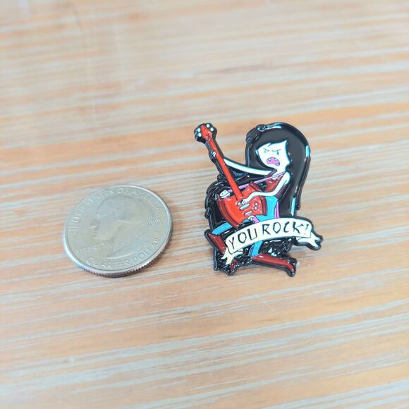 Adventure Time Pin Marceline You Rock - Picture 3 of 3